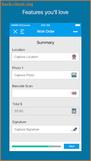 GoCanvas Business Apps & Forms screenshot