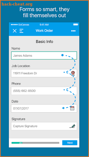 GoCanvas Business Apps & Forms screenshot