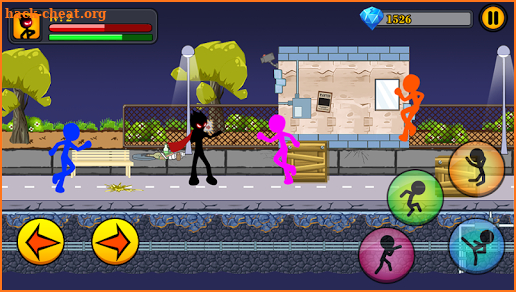 God of fighting - Stickman Mafia fight screenshot