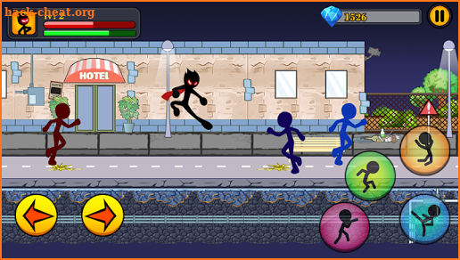 God of fighting - Stickman Mafia fight screenshot