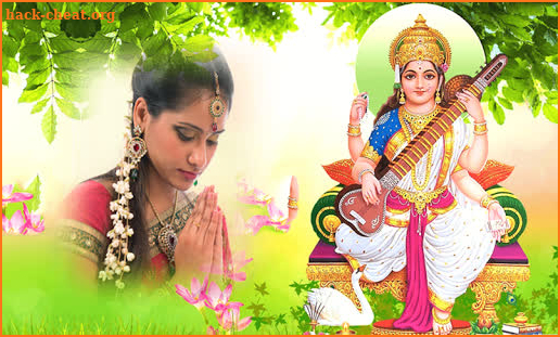 God Saraswati Maa Photo Frames screenshot