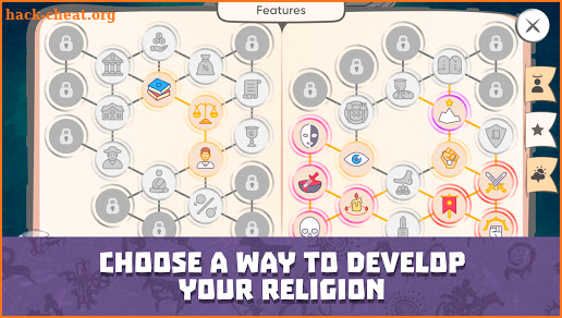 God Simulator. Sandbox strategy game Religion Inc. screenshot