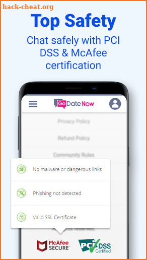 GoDateNow: chat,webcam,dating screenshot