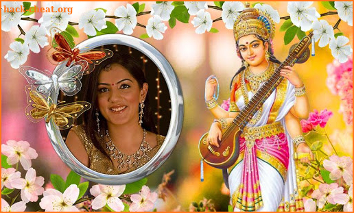 Goddess Saraswati Photo Frames HD screenshot