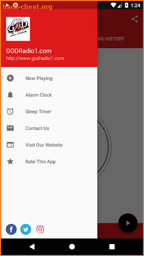 GODRadio1.com screenshot