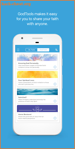 GodTools: Helping you share your faith screenshot