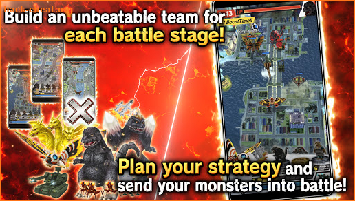 GODZILLA BATTLE LINE screenshot