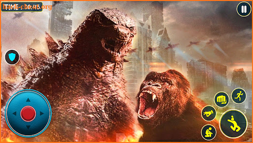 Godzilla Kong Dinosaur Rampage screenshot