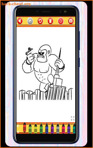 Godzilla Vs Kong Coloring Book screenshot