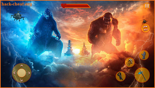 Godzilla x kong City Attack 3D screenshot