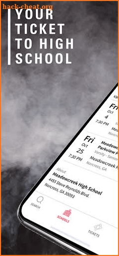 GoFan High-School Tickets App screenshot
