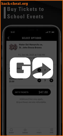 GoFan High School Tickets USA screenshot