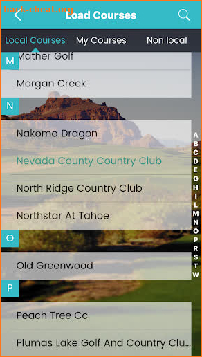 GoGolf GPS screenshot