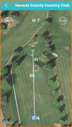 GoGolf GPS screenshot