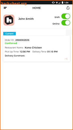 Gohive Driver screenshot