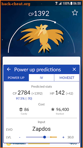 GoIV (IV Calculator) screenshot