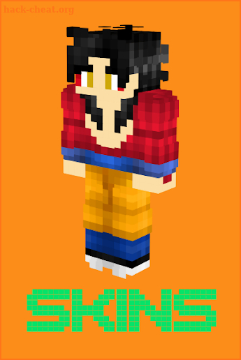 GOKU Skin For MCPE screenshot