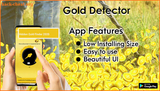 Gold detector | Gold scanner screenshot