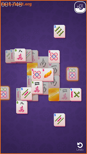 Gold Mahjong FRVR - The Shanghai Solitaire Puzzle screenshot