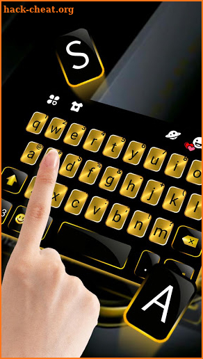 Gold Metal Business Keyboard Theme screenshot