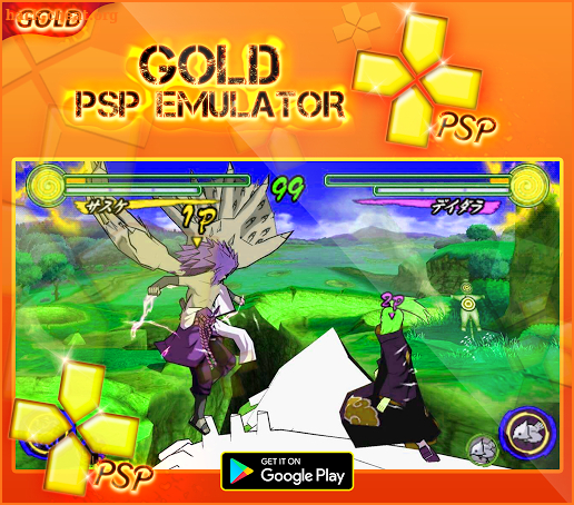 Gold PSP Emulator Android - Gold Emulator For PSP screenshot