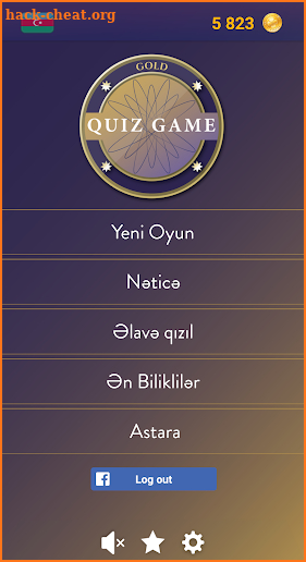 Gold Quiz Oyunu 2019  - Ən maraqlı suallar ilə screenshot