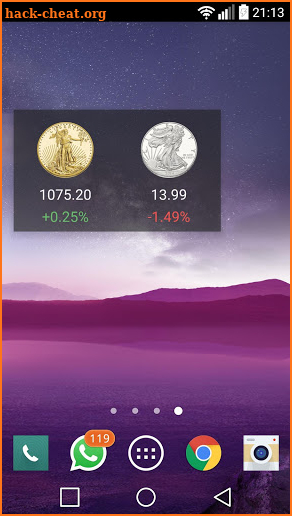 Gold Silver Price Now screenshot