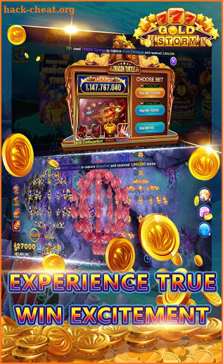 Gold Storm Casino - Asian Fishing Arcade Carnival screenshot