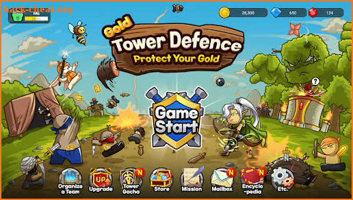 Gold tower defence M screenshot