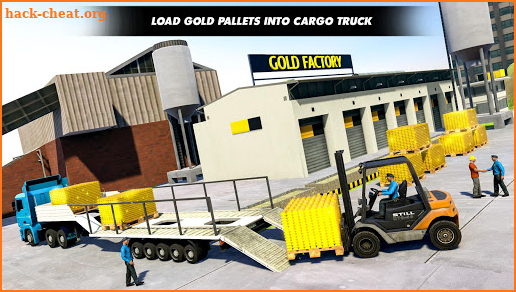 Gold Transport Truck Driver-US Police Cargo Plane screenshot