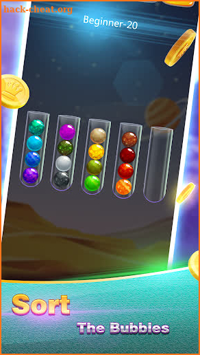 Golden Bubble Sort screenshot