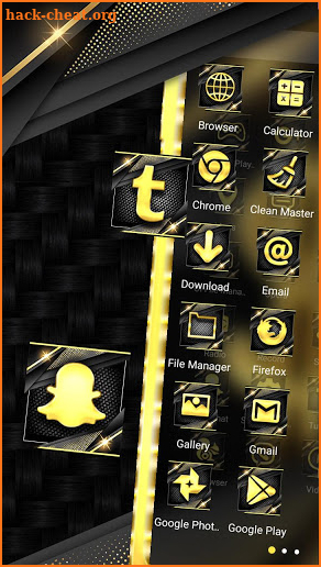 Golden Dollar Theme screenshot