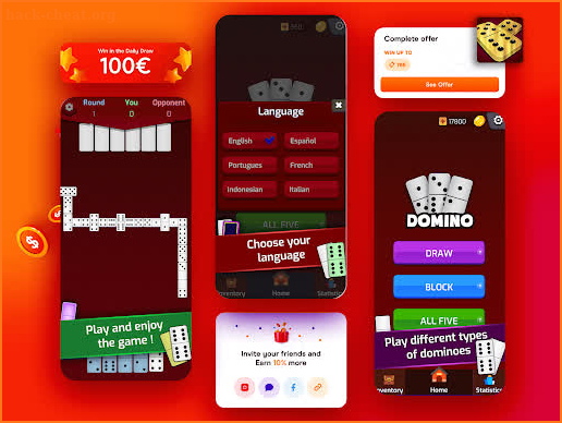 Golden Dominoes: Win Gold screenshot