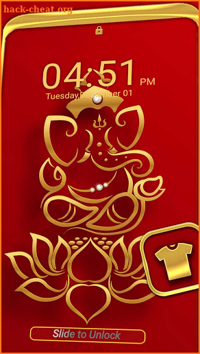 Golden Ganesha Launcher Theme screenshot