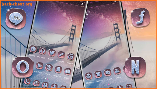 Golden Gate Bridge Theme screenshot