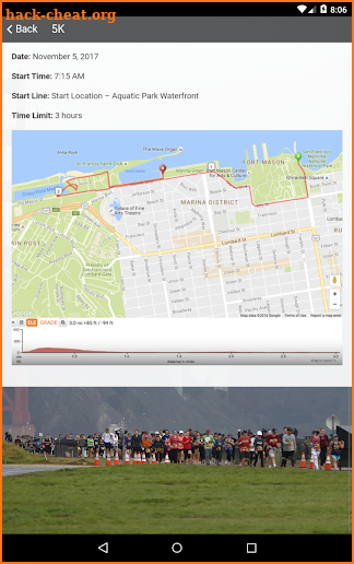 Golden Gate Half Marathon screenshot