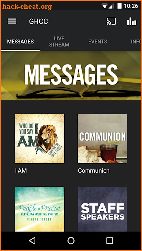 Golden Hills Community Church screenshot