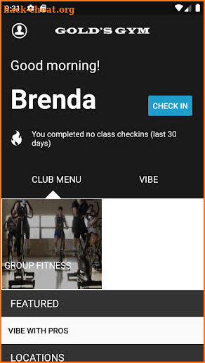 Gold's Gym Richmond screenshot