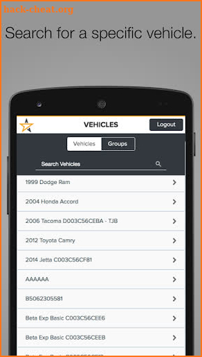 GoldStar CMS Mobile App screenshot