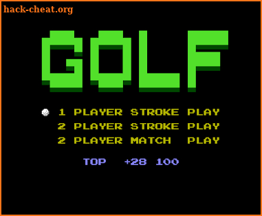 Golf screenshot