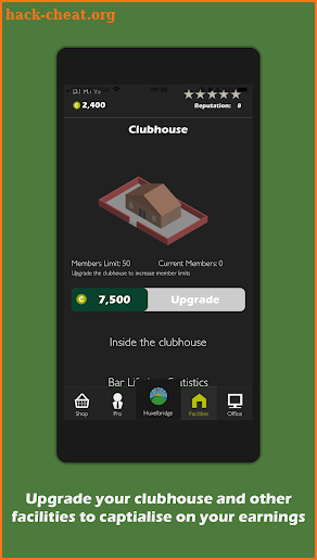 Golf Club Manager screenshot