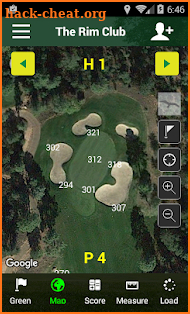 Golf GPS APP-FreeCaddie Pro screenshot