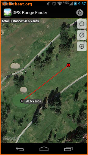 Golf GPS Range Finder Free screenshot