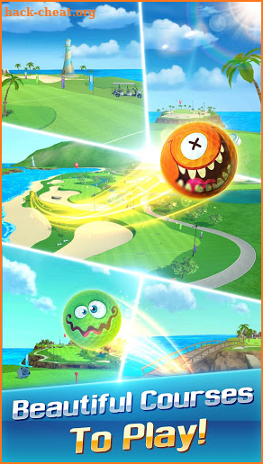 Golf Hero : Long drive shot screenshot