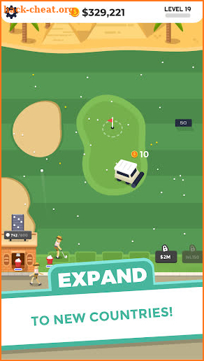 Golf Inc. Tycoon screenshot