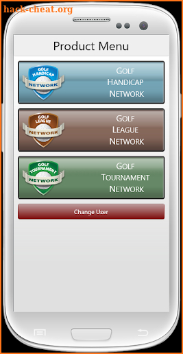 Golf Mobile Network screenshot