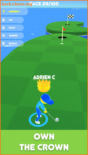 Golf Race screenshot