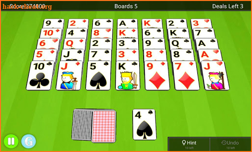 Golf Solitaire 3D Ultimate screenshot