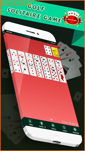 Golf Solitaire  -  Free Classic Card Game screenshot