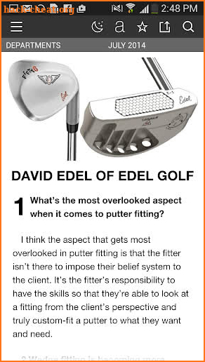 Golf Tips Magazine screenshot